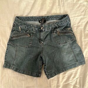 blue denim shorts🌟